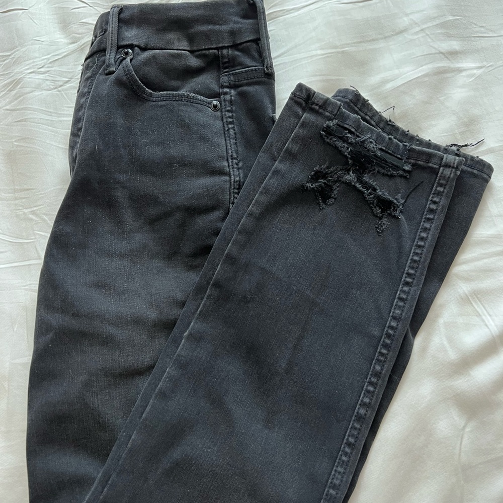 Black Good American Jeans size 0/25